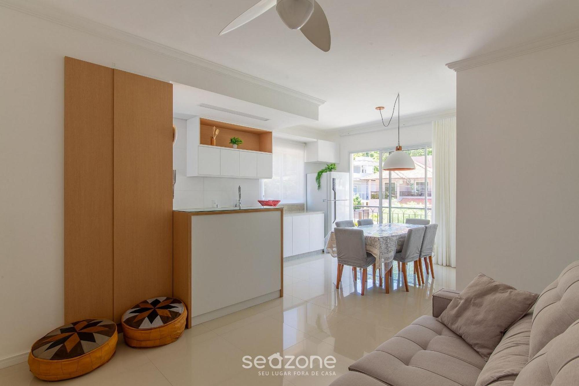 Lindo Apto Com Churrrasqueira Em Floripa Ibe104 Apartamento
