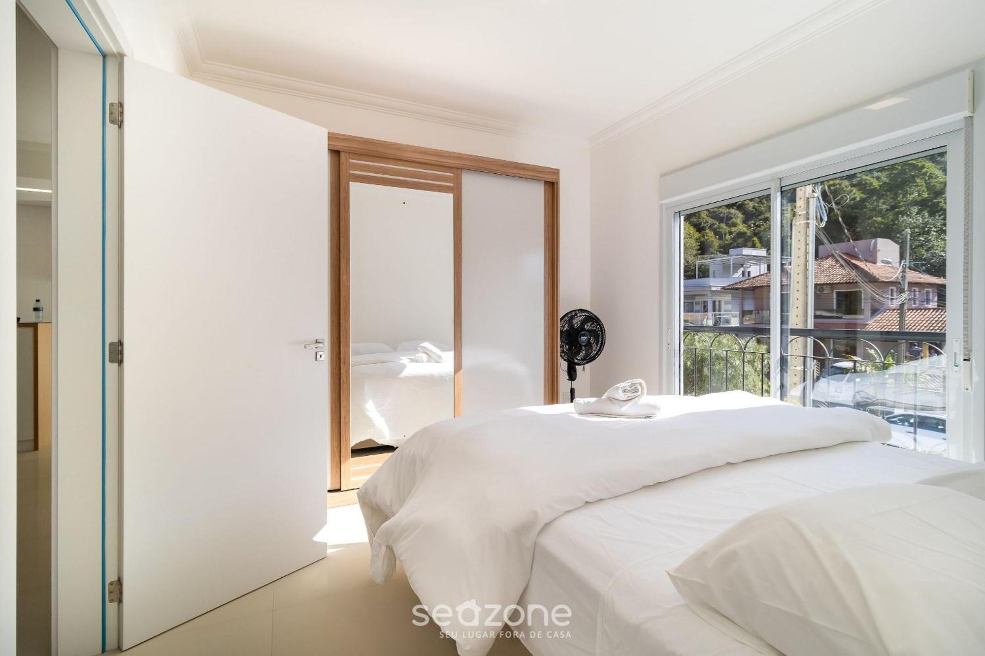 Apartamento Lindo Apto Com Churrrasqueira Em Floripa Ibe104 *